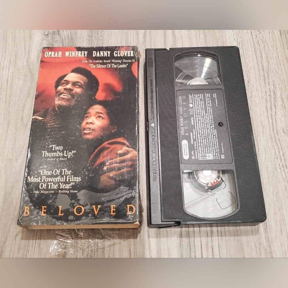 Beloved VHS Tape Oprah Winfrey And Danny Glover